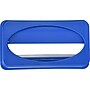 Alpine Industries Polypropylene Recycling Bin with Dolly, 23 Gallon, Blue (ALP477-BLU2-PKD)~#|#~EC774B70-B3EF-4303-88A1A5298FF99891_sc7