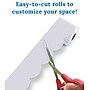 Carson Dellosa Rolled Scalloped Bulletin Board Border, 3" x 65', Whisper Gray (108538)~#|#~EC792E0B-1C06-4B42-A7BA45787314DC56_sc7
