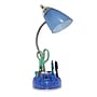 Simple Designs Organizer LED Desk Lamp, 19.50", with Charging Outlet, Blue (LD1015-CBL)~#|#~EC81F220-D6AF-407E-AA7A25557159D395_sc7