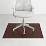 Anji Mountain Plush Bamboo Carpet & Hard Floor Chair Mat, 42" x 48", Dark Cherry (AMB0500-1011)~#|#~EC8BD57C-8448-46F3-9A240F1E82D686BB_sc7