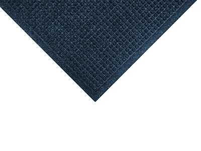 M + A Matting WaterHog Squares Fashion Commercial Wiper/Scraper Entrance Floor Mat, 4′ x 8′, Navy (2806148170) Sansujyuku sansujyuku.com