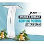 AdirOffice 47" Speaker Podium Lectern, Clear (661-03-CLR)~#|#~EC94612B-2541-49FE-8A23EF8095A01983_sc7