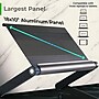 Uncaged Ergonomics WorkEZ Cooling Laptop Lap Desk, Executive Black (WEEB)~#|#~EC9AD86E-8A6D-4969-B98148BF4A53F149_sc7