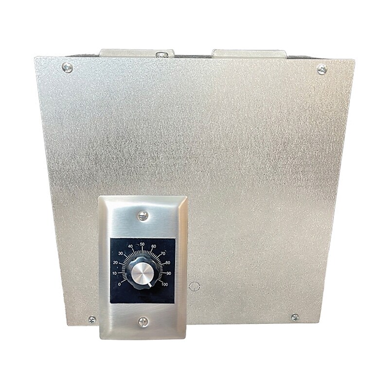 TPI Corporation Fostoria VHC-66 Variable Voltage Controller with Potentiometer, Silver/Black (04924602) image 1