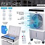 Techni Home 3-in-1 Portable Evaporative Cooler with Remote, WiFi Enabled, White (RTA-20AC-FAN)~#|#~EC9D8C07-AAFA-45FA-B051DC8239DC0265_sc7