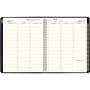 2025-2026 AT-A-GLANCE Recycled 8.25" x 11" Academic Weekly & Monthly Appointment Book, Faux Leather Cover, Black (70-957G-05-26)~#|#~EC9F135C-4D6B-42A7-83B6C9244D3D529B_sc7
