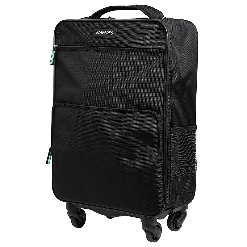 Scapade AirSlim Suitcase, 4-Wheeled Spinner, Black (SCAPSARFO) image 1
