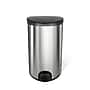 Nine Stars Stainless Steel Toe Tap Sensor Trash Can, 13.2 Gallon, Silver (TTT-50-19)~#|#~ECA25C8F-2D4C-49BF-88130F0B239E086F_sc7