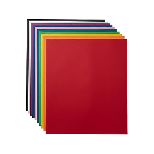 Cricut Die Cutting Cardstock Sampler, Assorted Colors, 50 Sheets/Pack