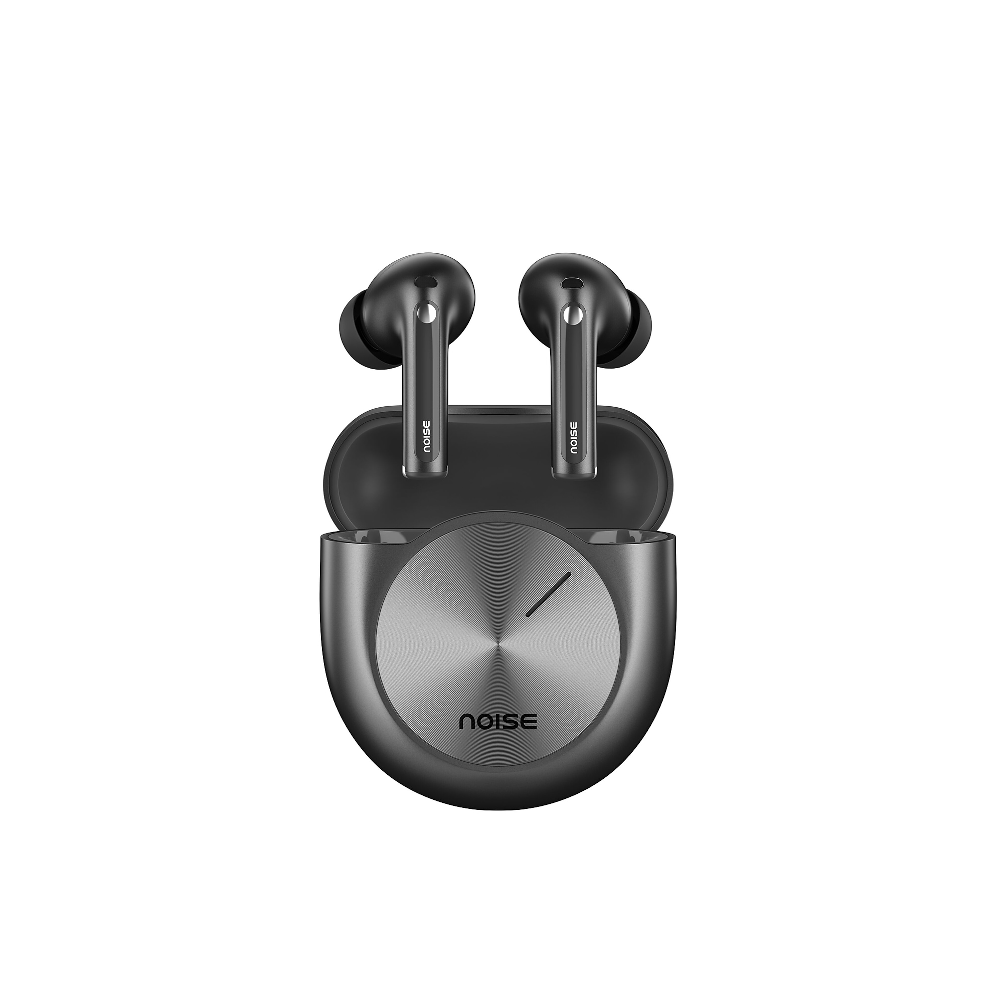 Noise Master Buds Wireless Active Noise Canceling Earbuds, Bluetooth, Silver (NBX-105SIL) Sansujyuku sansujyuku.com
