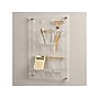 Russell+Hazel 5.25" x 12.5" Pegboard Shelf, Clear/Gold (69146)~#|#~ECB6DC52-AAE7-4E4F-87D99754D613AFD9_sc7