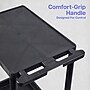 Luxor ENDURA AV 3-Shelf Media Utility Cart with Electric Power, Black (LP34E-B)~#|#~ECBAF59F-1714-41C3-BF23EAA9876C7A48_sc7