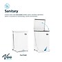 Viva Comfort Biohazard Steel Step Trash Can, 13 Gallon, White (ME992-13-W)~#|#~ECBB1409-B4E5-4FD6-8027C10CE5C5E6B0_sc7