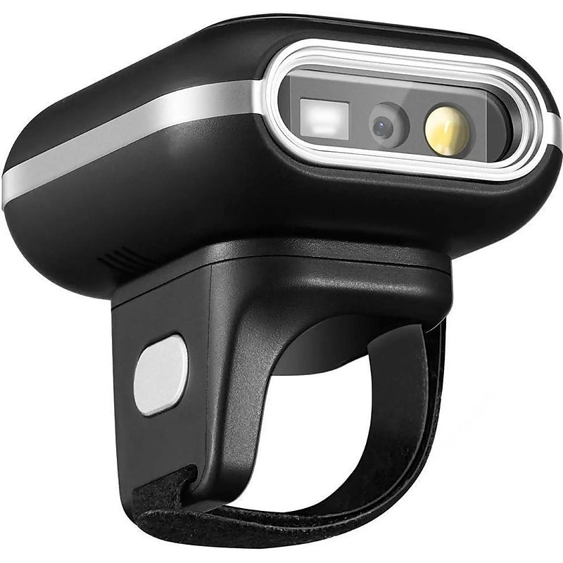 Adesso NuScan 4300B 1D/2D Imager Ring Wearable Barcode Scanner, Handheld image 1