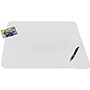 Artistic PVC Desk Pad, 20" x 36", Frosted Clear (60640MS)~#|#~ECC28FEE-A9D1-473D-BFBD5E0EF73B1998_sc7
