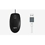 Logitech B100 Ambidextrous Optical USB Mouse, Black (910-001439)~#|#~ECC30758-3D80-43C3-9F98AC374E789E5D_sc7