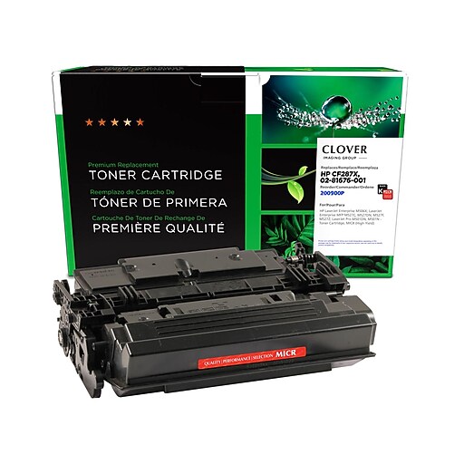 Clover Imaging Group Remanufactured Black Standard Yield MICR Toner