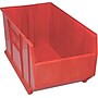 Quantum Storage Systems Stackable Plastic Hulk Container, 17 1/2" x 19 7/8" x 35 7/8", Red (QUS995RD)~#|#~ECCA4EDB-90FF-4BF5-BFFDC1CE61ABCC14_sc7