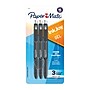 Paper Mate InkJoy Retractable Gel Pen, Medium Point, Black Ink, 3/Pack (1951637)~#|#~ECCF9CFD-ACC9-49B9-9BFBDF5599DA0F45_sc7