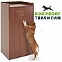 Alpine Industries Wood Trash Can, 40 Gallon, Mahogany (476-MA)~#|#~ECD17604-E1D6-4046-BA064F8A2C4DEB4D_sc7