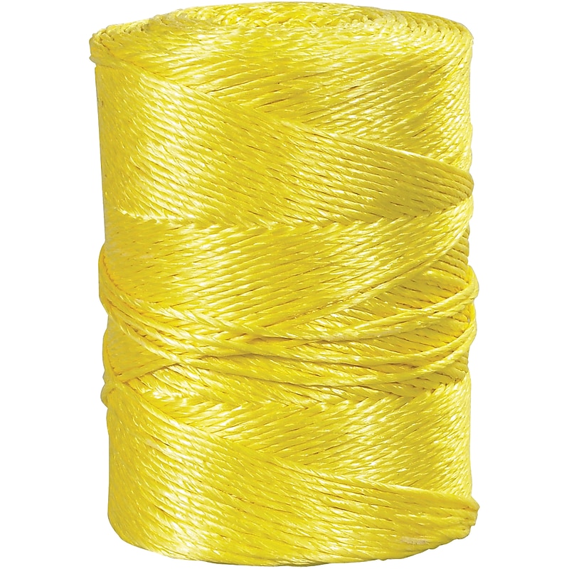 Partners Brand Nylon Rope, 0.18" x 600 ft., Yellow (TWR101) image 1