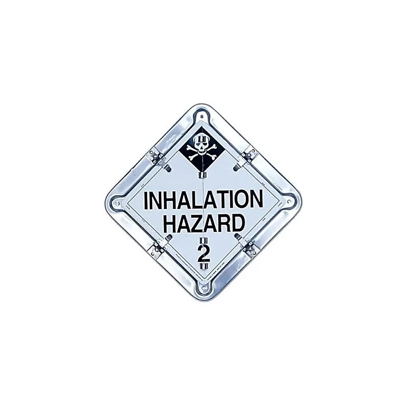 Labelmaster 17 Legend Placard With Mounting Holes (27HM206) image 1