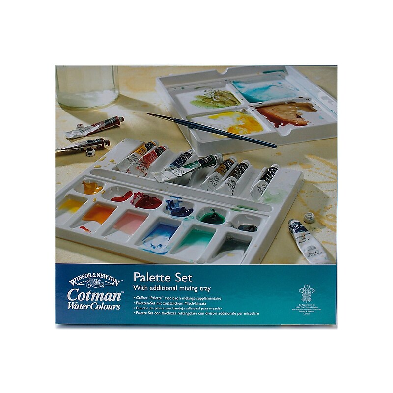 Winsor  And  Newton Cotman Water Colour Palette Set Set Of 10 (0390646) image 1