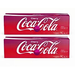 Coca-Cola Cherry Soda, 12 oz., 24 Cans/Carton (49000031034) | Staples