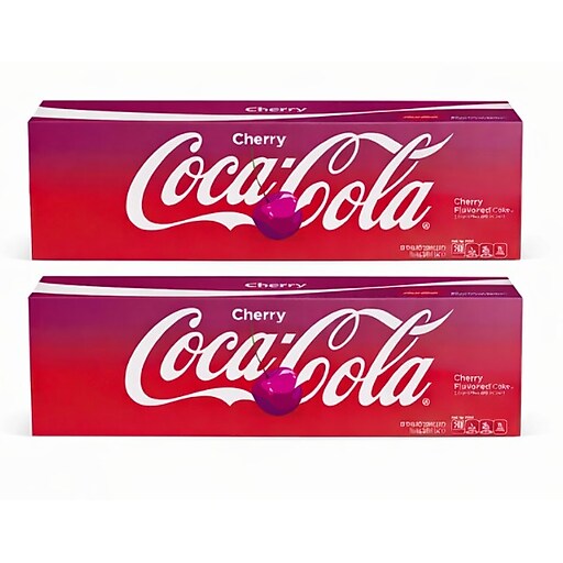 Coca-Cola Cherry Soda, 12 oz., 24/Carton (49000031034) | Staples