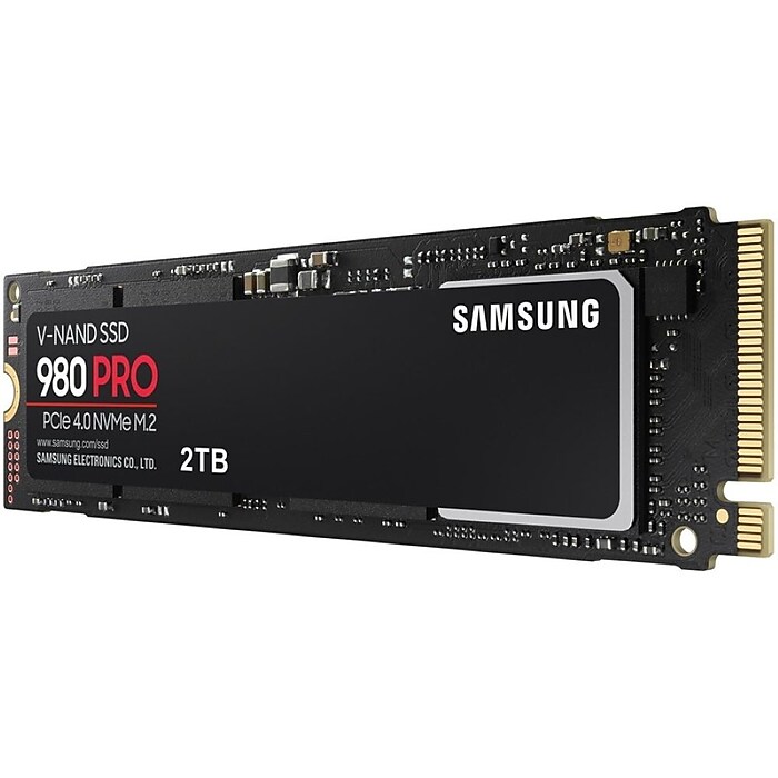 Samsung 980 PRO 2TB M.2 PCIe Gen4 x4 Solid State Drive, V-NAND (MZ