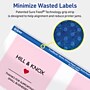 Avery Laser/Inkjet Multipurpose Labels, White, 6 Labels/Sheet, 100 Sheets/Pack (94101-TWMP100)~#|#~ECDFDF94-6A46-4FDA-9BA603A7E4C6F2E7_sc7