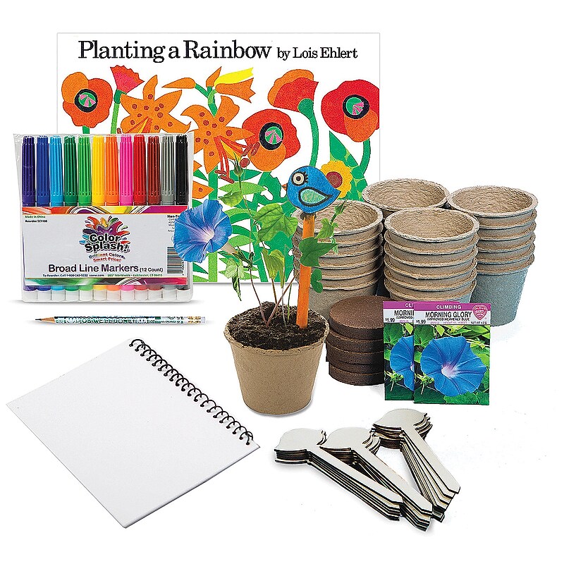 S&S Planting a Rainbow Creative Reads Book & Activity Kit (LR4562) image 1
