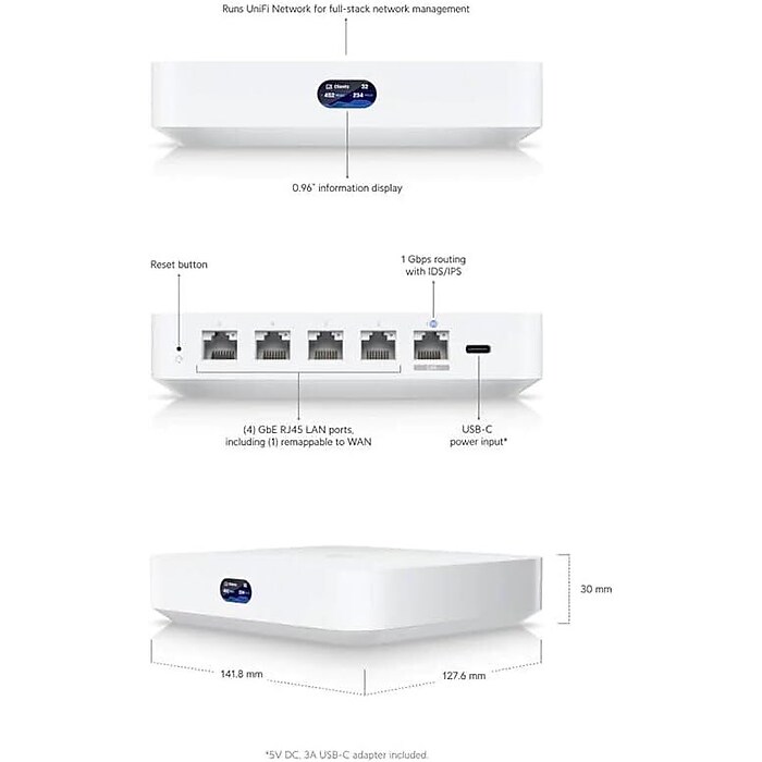 ルーター・ネットワーク機器 Ubiquiti UniFi Cloud Gateway Ultra Cloud Gateway Ultra - Ubiquiti Store United States