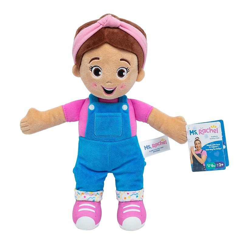 Ms. Rachel Official Cuddle & Comfort Doll, Mutlicolored (6072626) image 1
