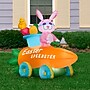 National Tree Company 54" Inflatable Bunny in Easter Speedster (GE9-46532-1)~#|#~ECEA2CD5-56B2-482B-9D3AE8AB1DCE9909_sc7