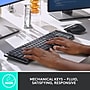 Logitech MX Mechanical Tactile Quiet Wireless Ergonomic Keyboard, Graphite (920-010547)~#|#~ECEBF635-5CD4-4B14-B18F4D9C15437DE4_sc7