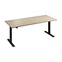 Bush Business Furniture Move 60 Series 72"W Electric Adjustable Standing Desk, Natural Elm/Black Powder Coat (M6S7230NEBK)~#|#~ECEC55DB-2FD4-4477-8DABEDC10DB79B3E_sc7