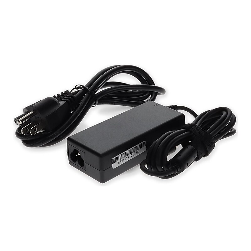 Dell 65W Laptop AC Adapter Charger for Dell Inspiron, Latitude Laptop, Black (450-AENV) image 1
