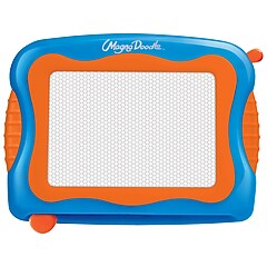 Cra-Z-Art Mini Magna Doodle Magnetic Drawing Toy, Blue/Orange