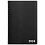 2024 Staples 5" x 8" Weekly & Monthly Appointment Book, Black (ST58454-24)~#|#~ECFFF477-68A8-4344-9581515B10FEC749_sc7
