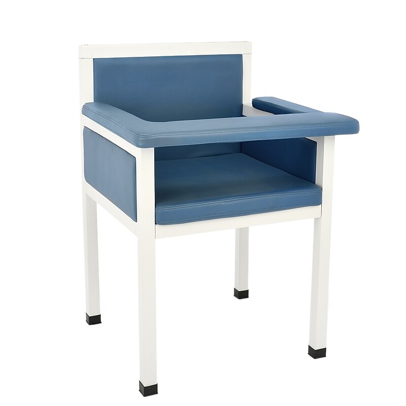 Viva Comfort. Antimicrobial Phlebotomy Blood Drawing Chair, 350 lbs. Capacity, Blue (ADI997-02-BLU-MK) image 1