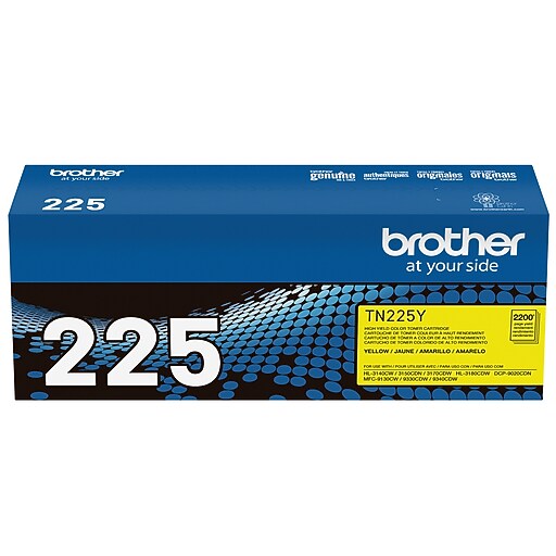 Brother TN-225 Yellow High Yield Toner Cartridge (TN225Y) | Staples