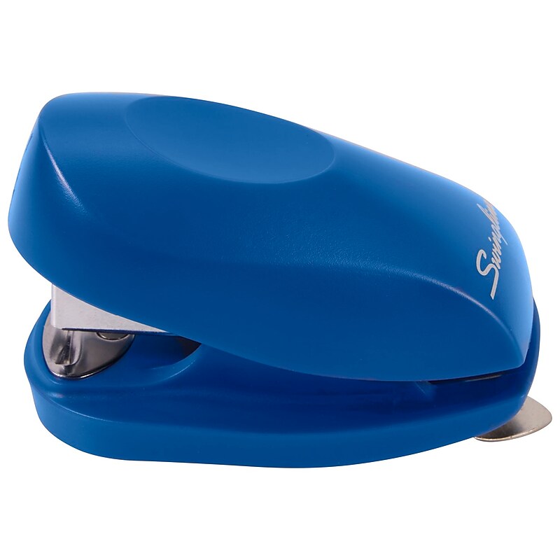 Swingline Tot Mini Stapler, 12-Sheet Capacity, Staples Included, Blue (SWI79172) image 1