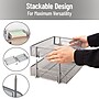 Mind Reader Metal Side Loading Stackable Letter Tray, Letter Size, Silver (ESTACK2-SIL)~#|#~ED0CF3D2-F616-4D6D-9F22FE8368AF8037_sc7