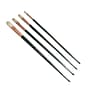 Silver Brush Natural Hog Bristle, Filbert Brush, 4/Pack (SLVGP1076)~#|#~ED0F62E3-A7B4-4D1E-9C56919F5C9F29AE_sc7