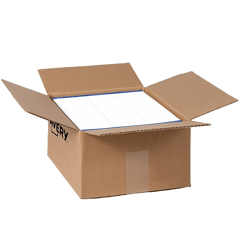Avery Easy Peel Laser Address Labels, 1" x 2.63", White, 15,000 Labels/Carton (95915) image 1