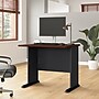 Bush Business Furniture Cubix 36"W Desk, Hansen Cherry/Galaxy (WC90436A)~#|#~ED13B5A2-3EEC-418A-9EDDAC9A3A1200AB_sc7