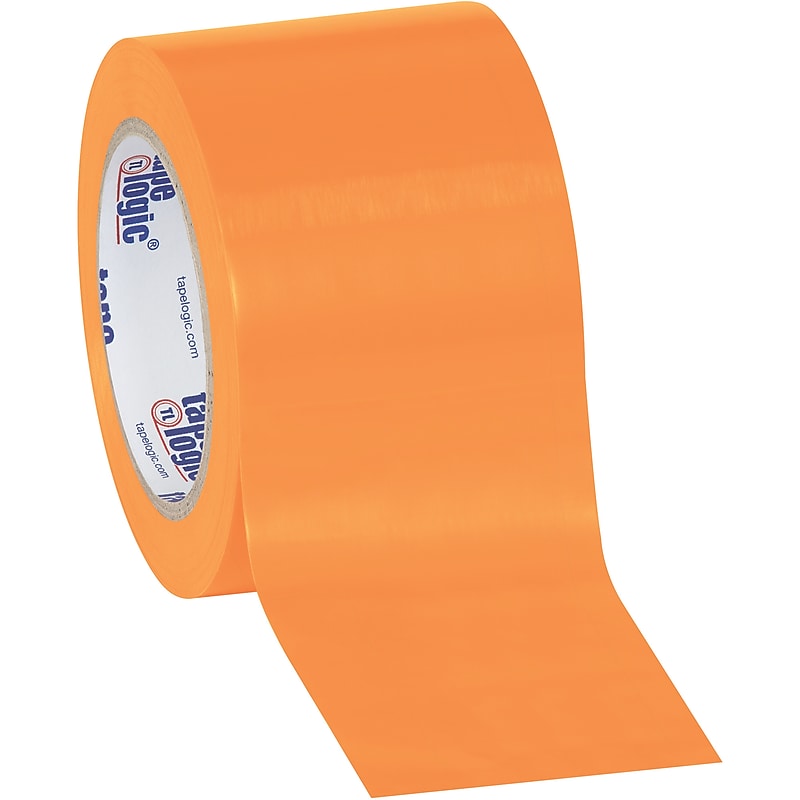 Tape Logic Safety Tape, 3" x 36 yds., Orange, 3/Carton (T93363PKO) image 1