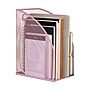 Staples Metal Mesh File Organizer, Dusty Pink (ST63831)~#|#~ED19E093-30A3-443C-B499EC8A9C90ACE1_sc7