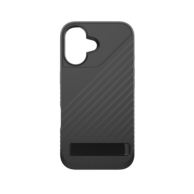 Zagg Denali Snap MagSafe Rugged Case for iPhone 16 Pro, Shock Absorbing, Black (702315252) image 1